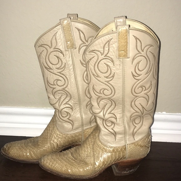 danpost Shoes - RARE Dan Post snakeskin cowboy boots